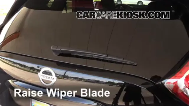 2015 Nissan Murano Platinum 3.5L V6 Balais essuie-glace arrière Changer les balais des essuie-glace